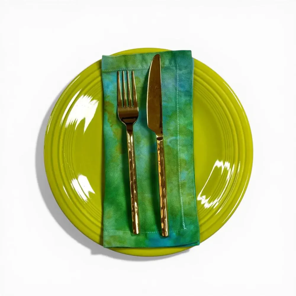 Hand Dyed Napkins 9.5